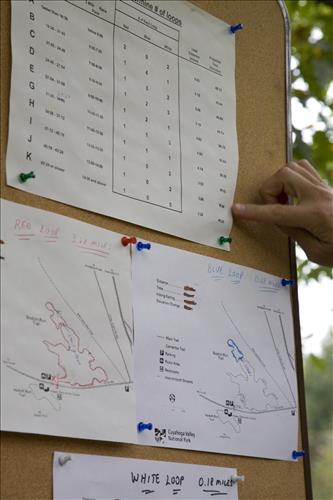 Fall Fun Run maps and orientation