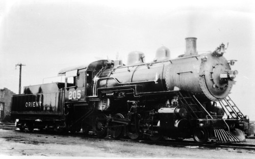 Kansas City, Mexico & Orient no. 205 [2-8-0]
