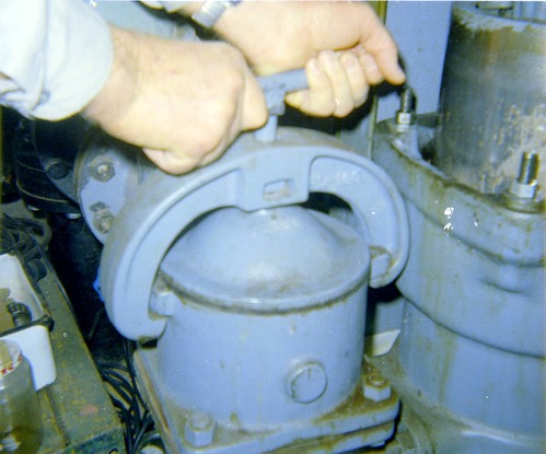 Treatment plant equipment.