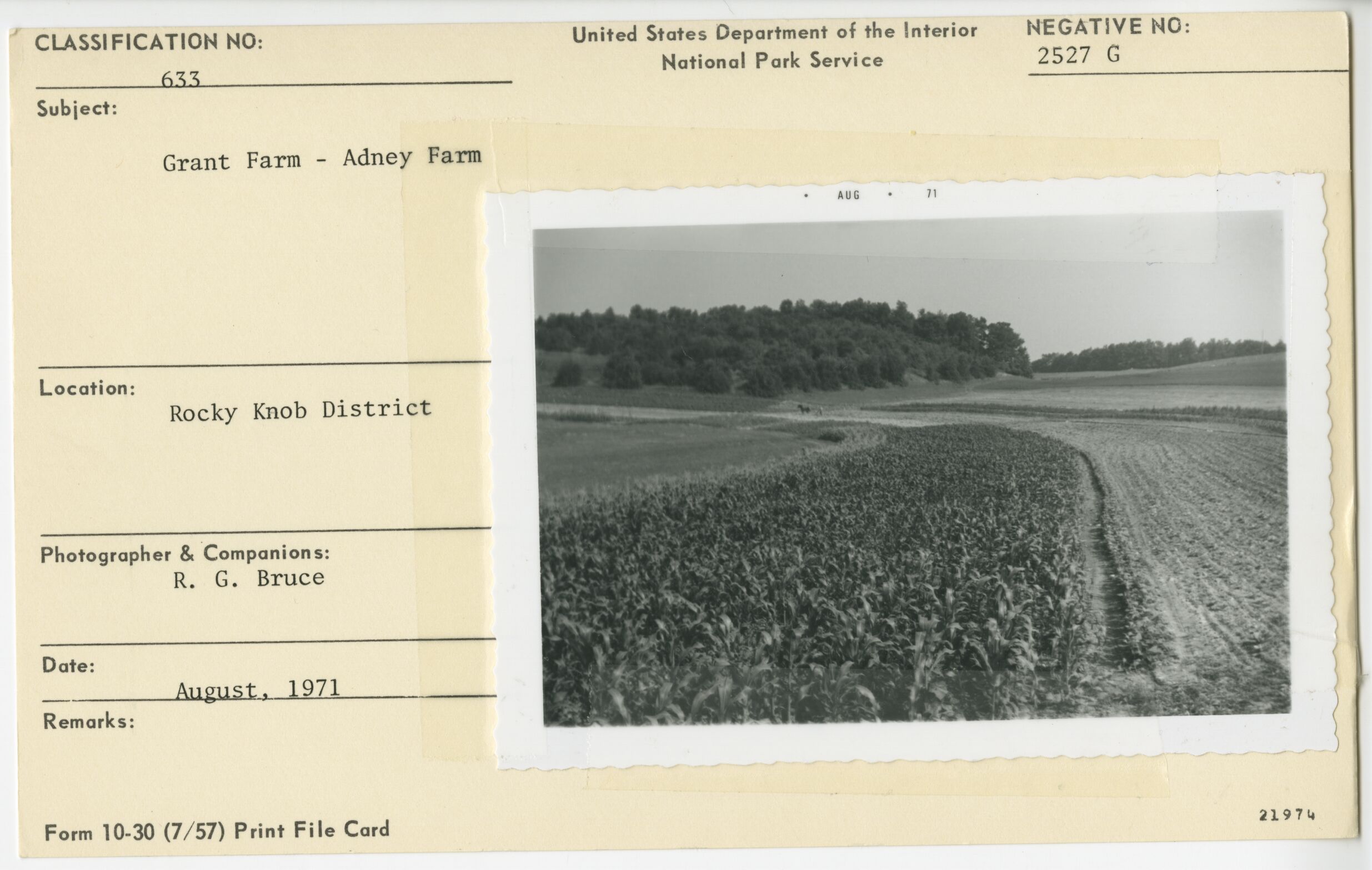 Grant Farm - Adney Gap