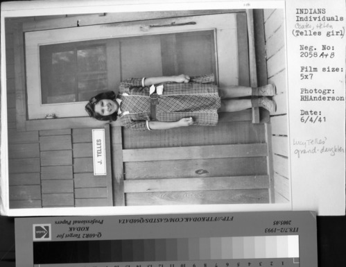 Lucy Telles' graddaughter, Helen Coates