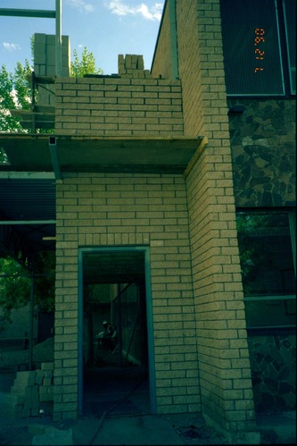 Construction of headquarters addition.