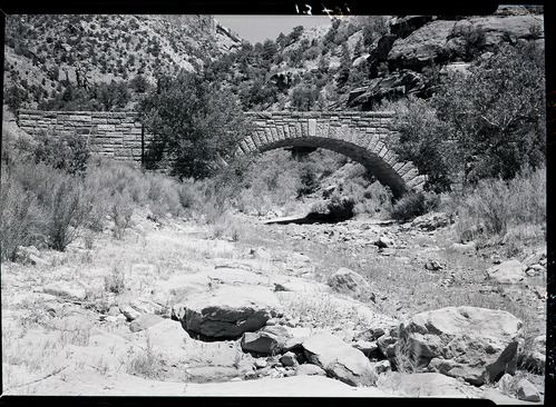 The Pine Creek Bridge.