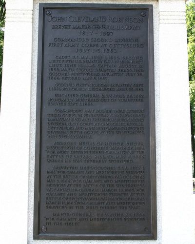 Brigadier General John C. Robinson Statue