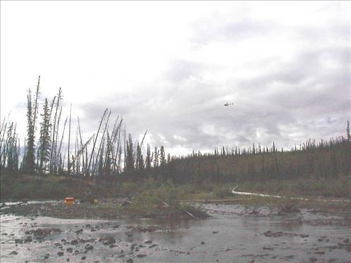 Hosford Creek Water Quality Testing, Yukon-Charley Rivers, 2003