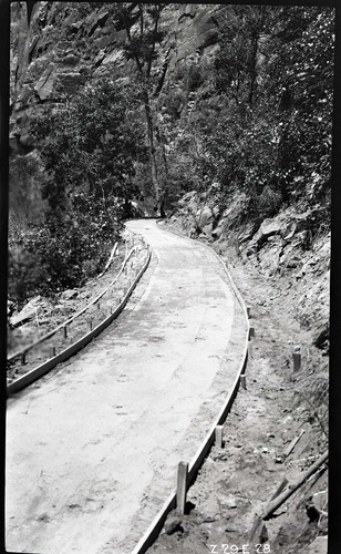 Narrows Trail construction.