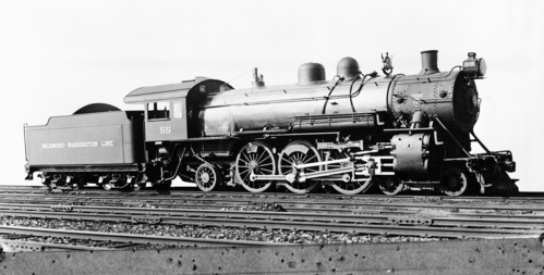 Richmond, Fredericksburg & Potomac no. 055 [4-6-2]