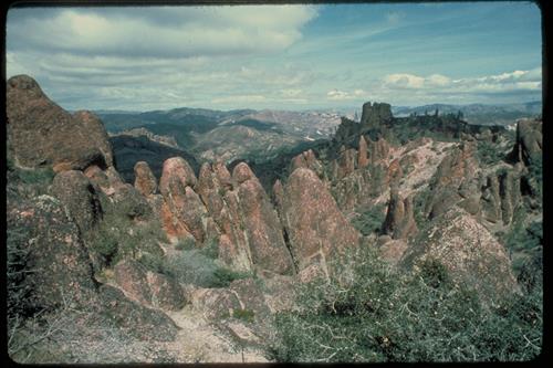 Views at Pinnacles National Monument, California