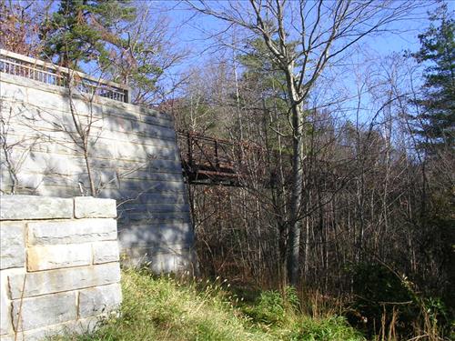 Headquarters building rear at Blue Ridge Parkway in November 2009