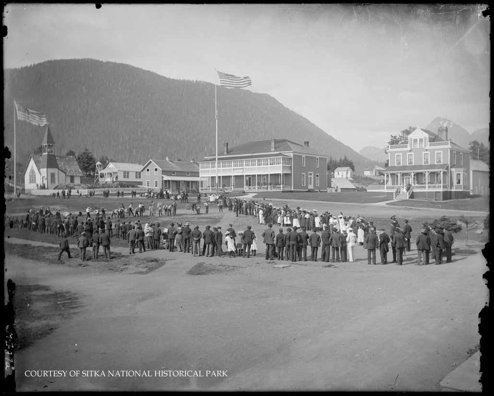 4th of July celebration on the parade grounds.