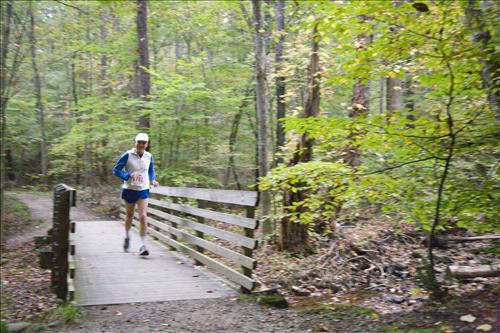 Fall Fun Run in the woods