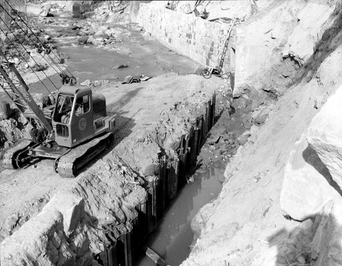 Repair of river revetment and flood damaged net work of the contract of 1963.