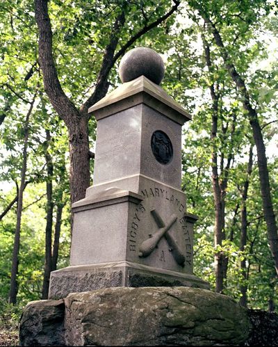 Battery A, Maryland Artillery Monument