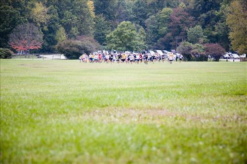 Fall Fun Run start