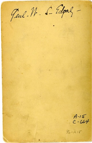 Winfield Scott Edgerly in Suit and Tie