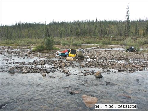 Hosford Creek Water Quality Testing, Yukon-Charley Rivers, 2003 2