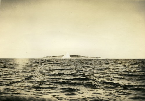 SAIL BOAT - LITTLE DUCK IN BACKGROUND