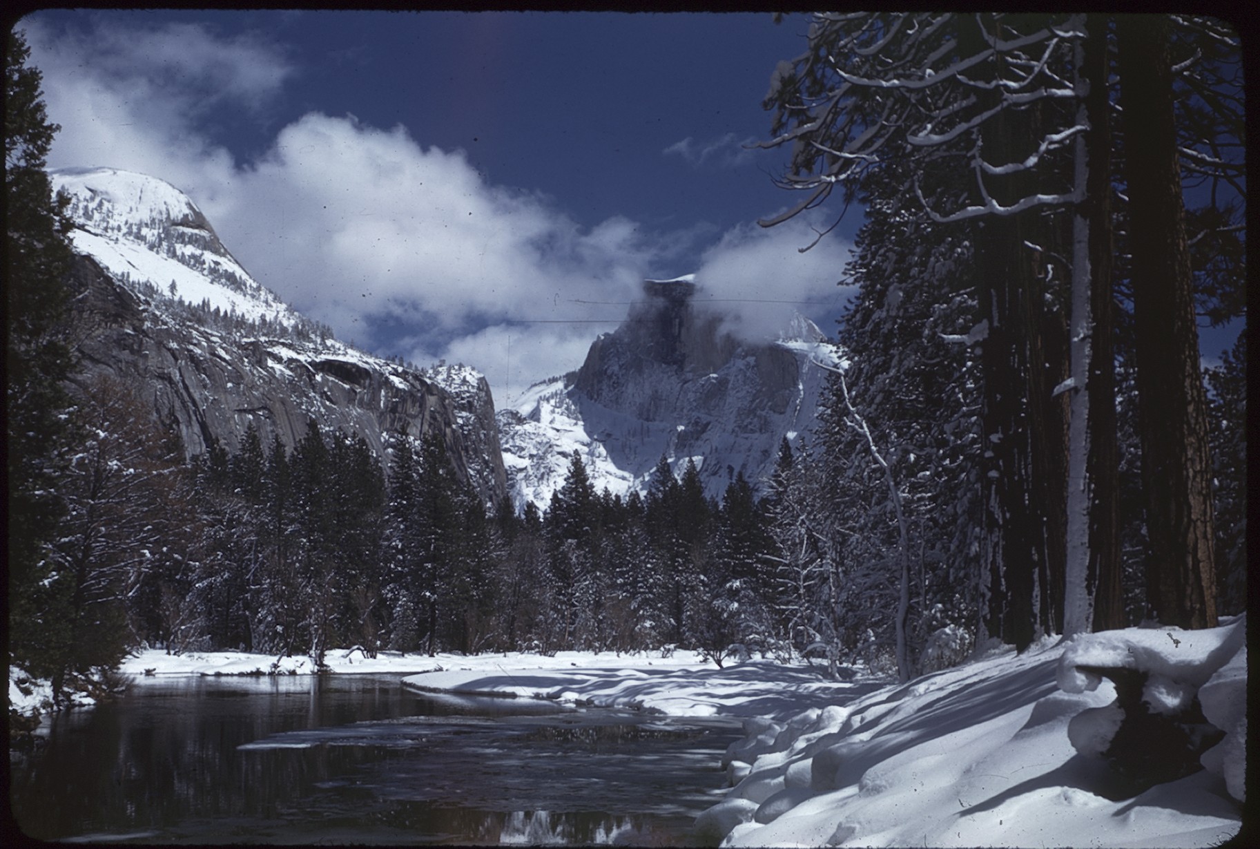 Winter Clouds in Yosemite Valley