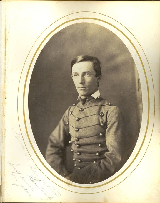 James M Lancaster in West Point Uniform, Class of 1861