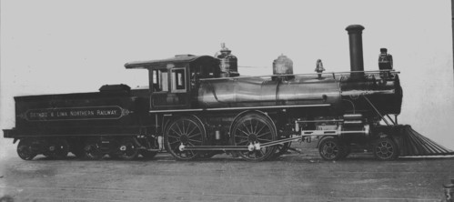 Detroit & Lima Northern no. 07 [4-4-0]