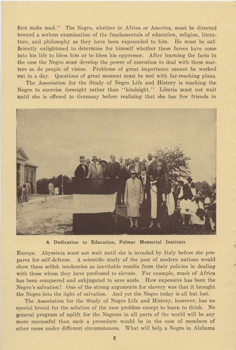 Publication, Ethiopia Appeals for Justice Negro History Week, 1936