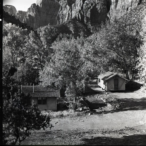 Zion Inn cabins prior to removal.