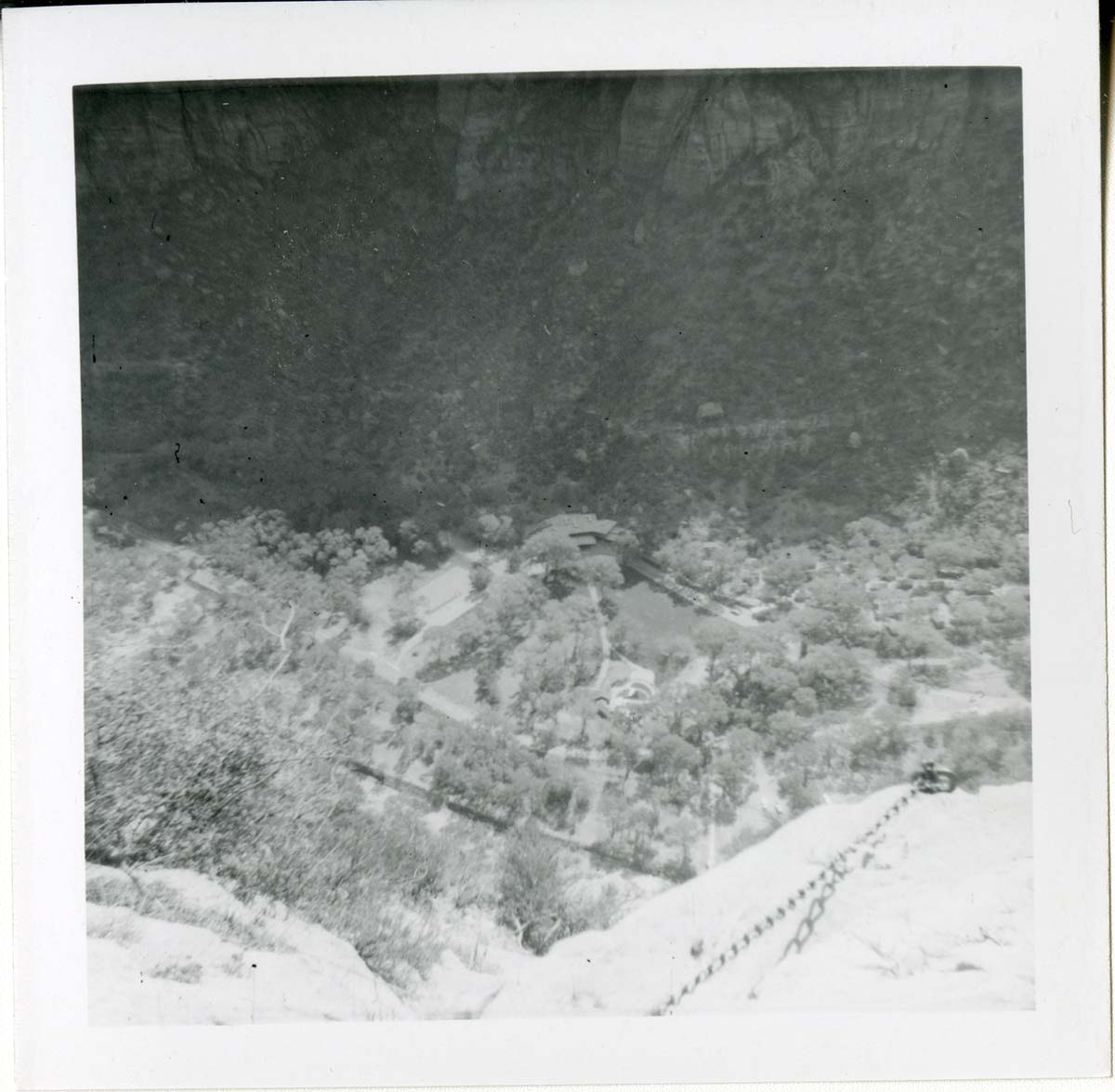 The Lady Mountain sign emplacement.