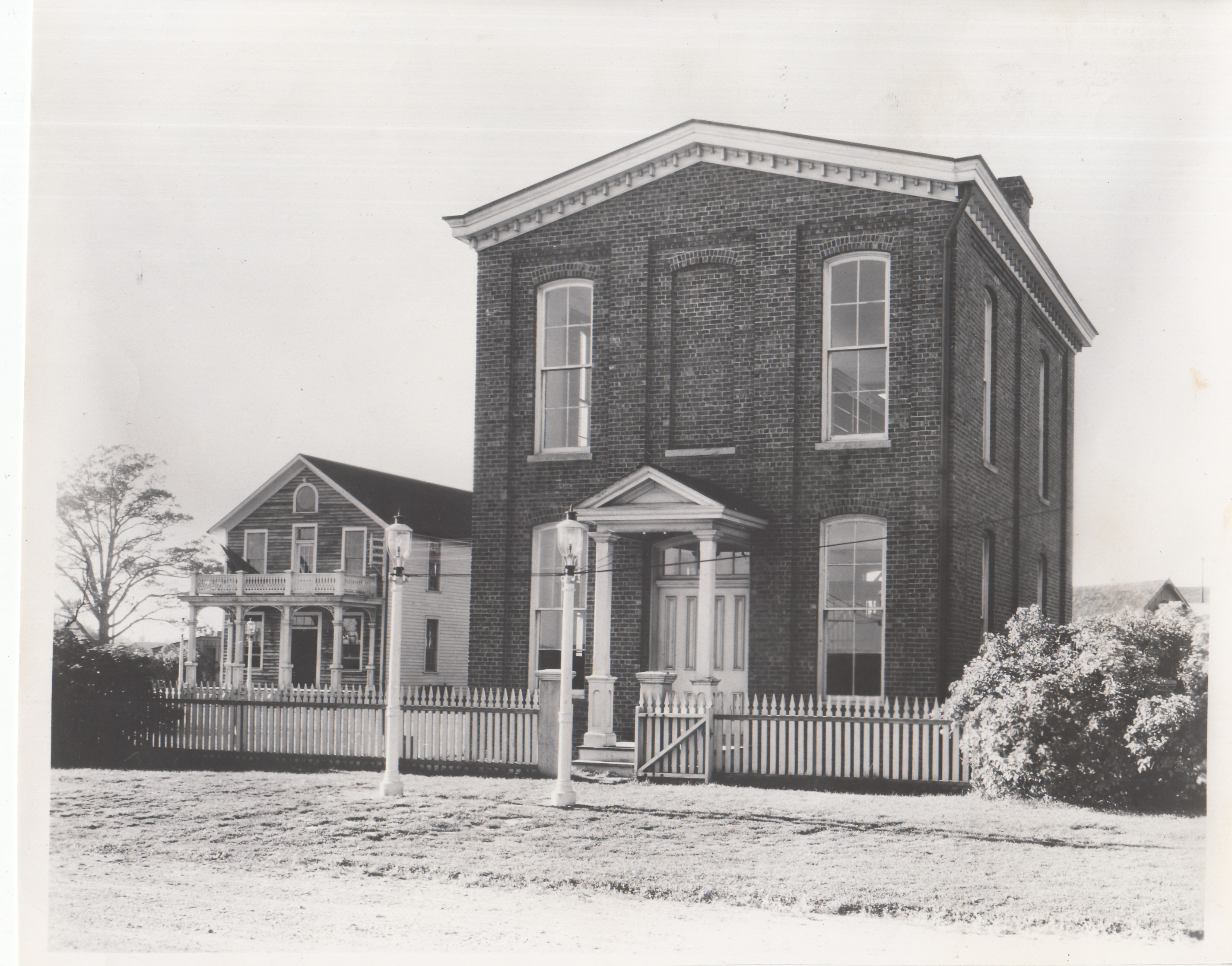 Menlo Park Laboratory buildings reconstructed at Dearborn, Michigan, exterior.