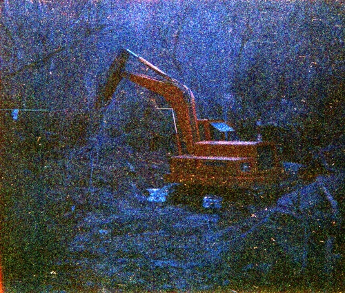 The construction of the Wiley Spring water vault.