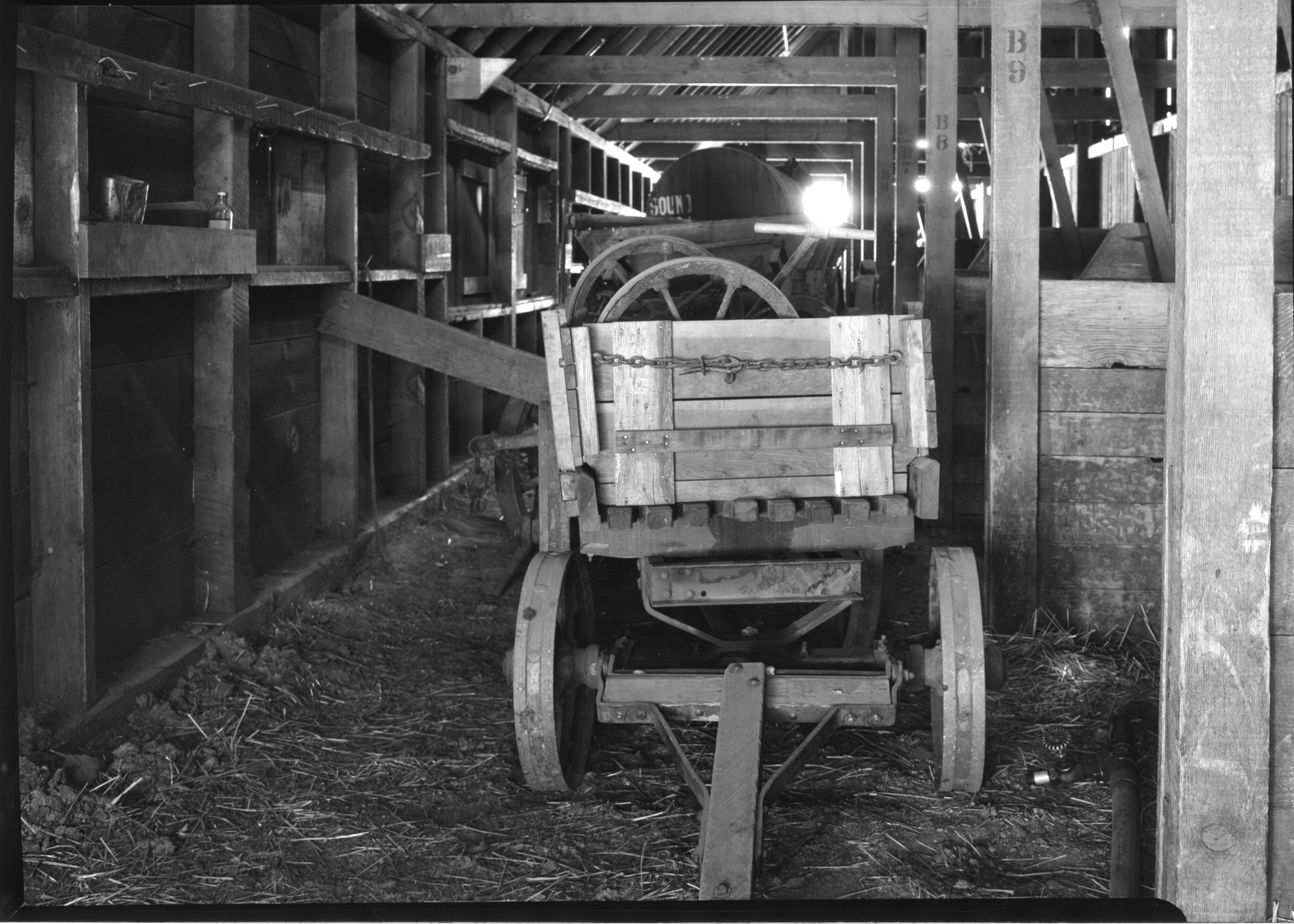 Inadequate storage space for government equipment.