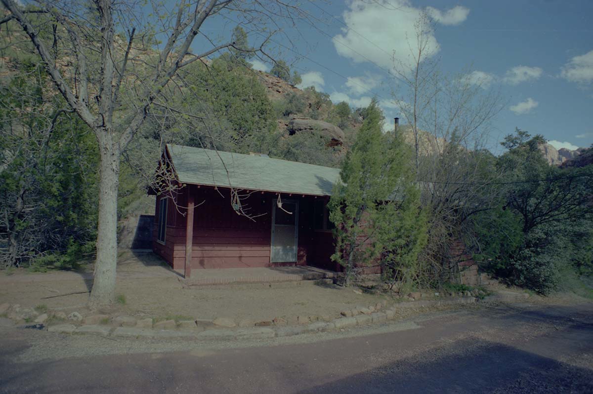 Housing in Oak Creek Canyon.