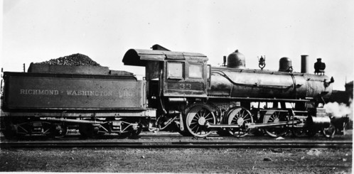 Richmond, Fredericksburg & Potomac no. 033 [4-6-0]