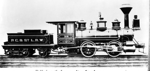 Pittsburgh, Cincinnati & St. Louis no. 318 [0-4-0]