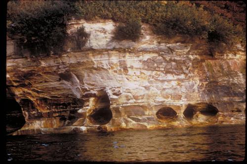 Views at Pictured Rocks National Lakeshore, Michigan