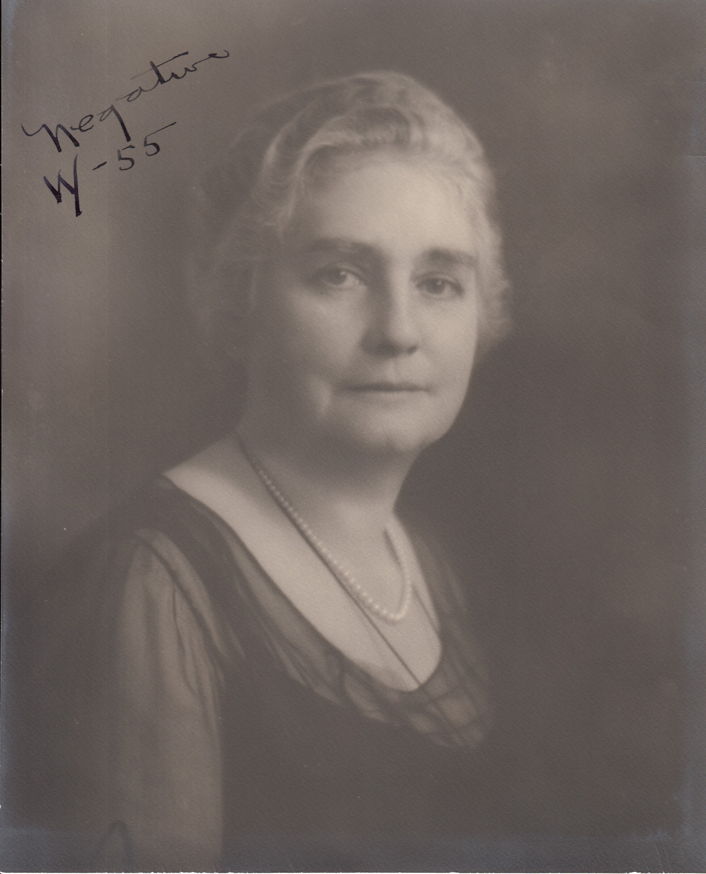 Portrait of Mina Edison.