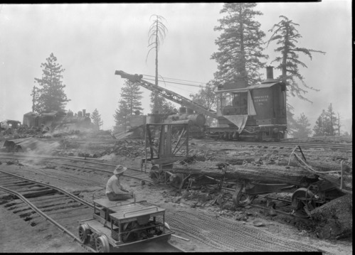 Yosemite Lumber Company - Camp #2, after fire