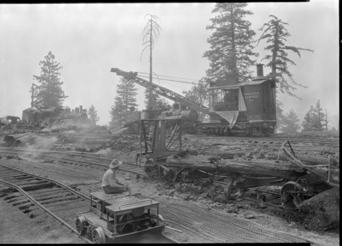 Yosemite Lumber Company - Camp #2, after fire