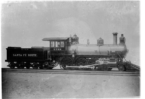 011/001.021--Atchison, Topeka & Santa Fe Railroad Locomotives [GROUP 2]