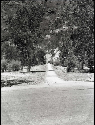 Emerald Pools Trailhead and the footbridge across the Virgin River.