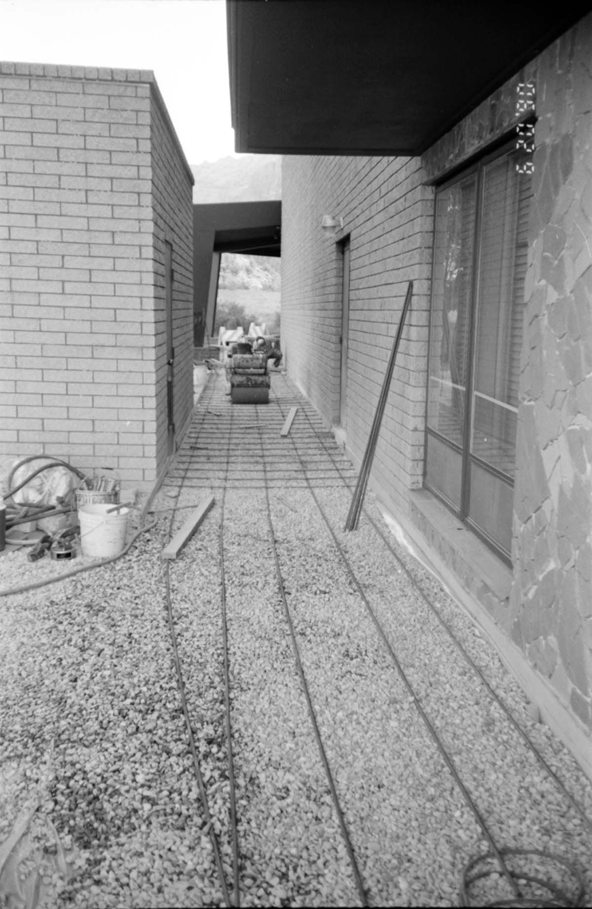 Construction of headquarters addition.