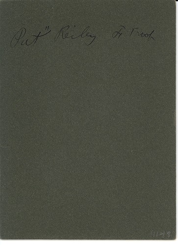 Private Michael Reiley from F Company of the 7th Cavalry in Full Dress Uniform