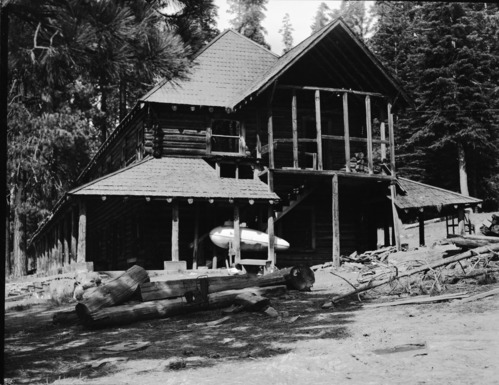 Aspen Valley Lodge - West end, Yosemite National Park.