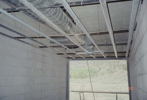 Construction of headquarters addition.