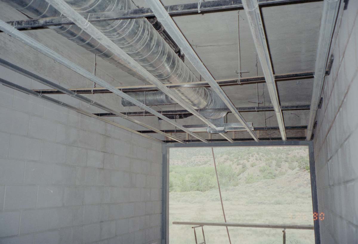 Construction of headquarters addition.