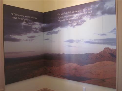 Mojave National Preserve Kelso Depot Visitor Center Exhibits 1 of 5