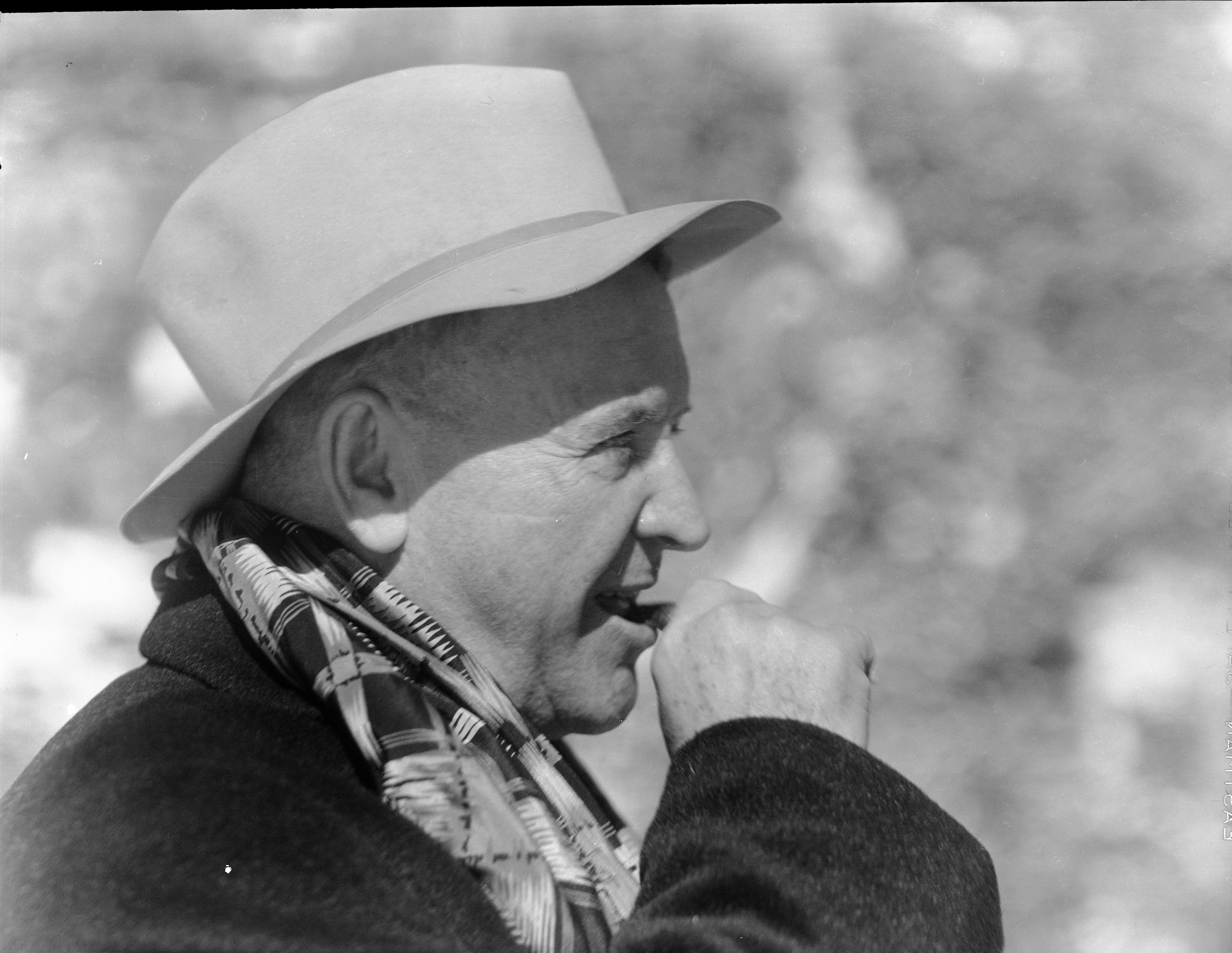 Barney Oldfield famed race driver. (See RL-13,373 for difference in dates).