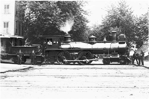 011/001.089--Brooklyn, Flatbush & Coney Island Railroad LocomotiveS