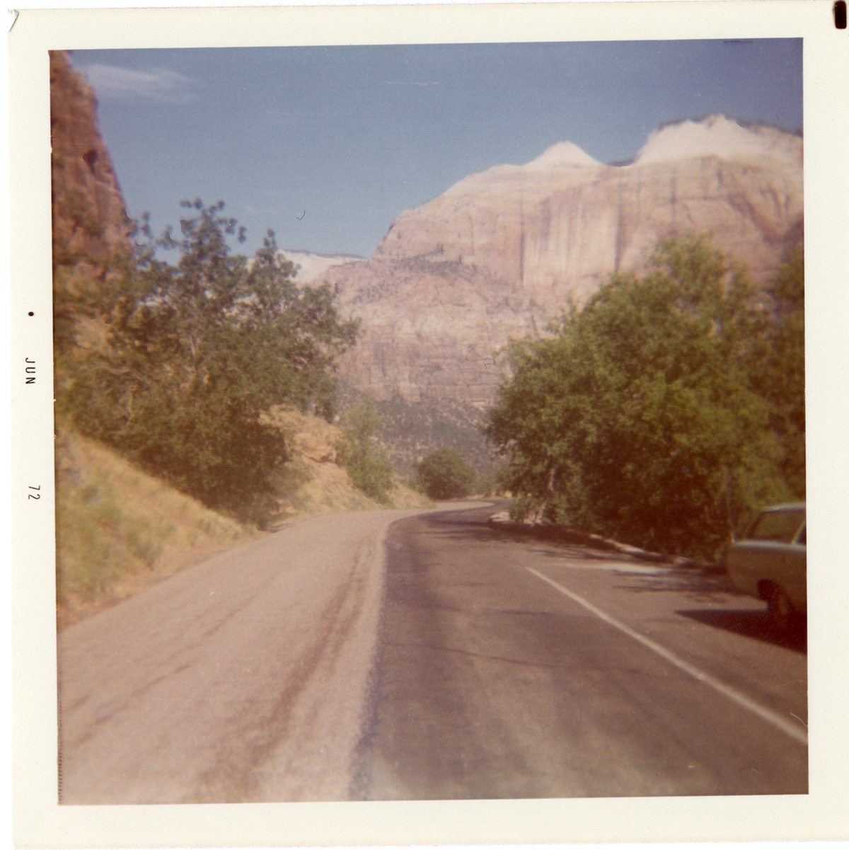 Chipsealing of Zion roads.