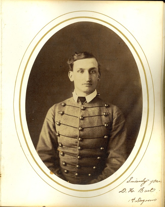 D H. Burt in West Point Uniform, Class of 1861