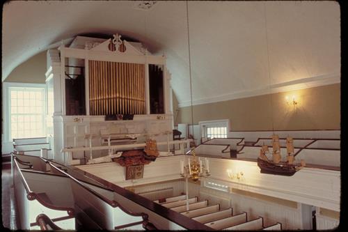 Views of Gloria Dei Church National Historic Site, Pennsylvania